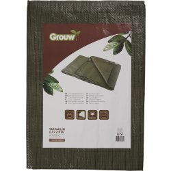 Grouw presenning, letvægt, 1,7 x 2 m.