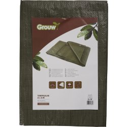 Grouw presenning, letvægt, 2 x 3 m.