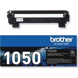 Brother TN1050 lasertoner, sort, 1.000 s