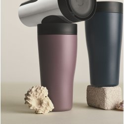 Georg Jensen Sky Termokop H19 cm, mørk rosa
