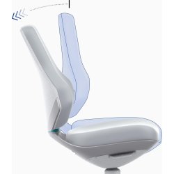 Texon Renrumsstol, sort, Skintec, hjul