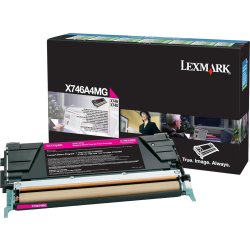 Lasertoner Lexmark X746A1MG Röd 7000 sidor