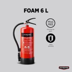 Housegard Skumslukker | 6 Liter | Rød