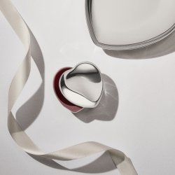 Georg Jensen Hjerte Pilleæske, stål