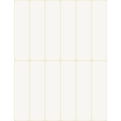Avery 51064 navneskilte håndskrift, 76x19mm, silke