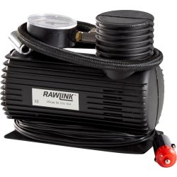 Rawlink luftpumpe, 12v m/ 3 løse nipler