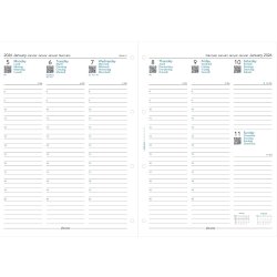 Filofax 2026 Refill | A4 | Uge | 5 sprog