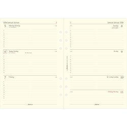 Filofax 2026 Refill | A5 | Uge