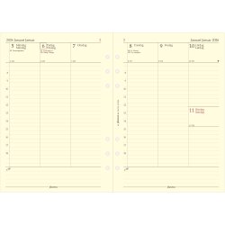 Filofax 2026 Refill | A5 | Uge | Højformat
