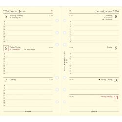 Filofax 2026 Refill | Personal | Årspakke