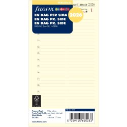 Filofax 2026 Refill | Personal | Dag