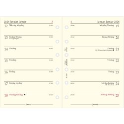 Filofax 2026 Refill | Pocket | Uge