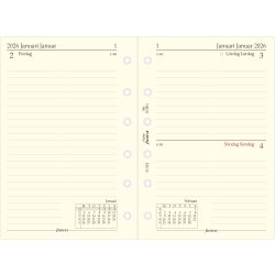 Filofax 2026 Refill | Pocket | Dag