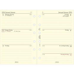 Filofax 2026 Refill | Pocket | Uge