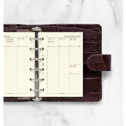 Filofax 2026 Refill | Pocket | Uge | Højformat