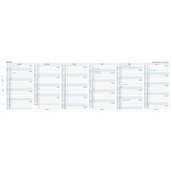 Filofax 2026 Refill | Mini | Årsplan | Engelsk