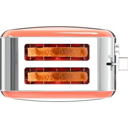 Taurus Brødrister Vintage 2 Skiver Coral