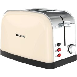 Taurus Brødrister Vintage 2 Skiver, Cream