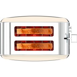 Taurus Brødrister Vintage 2 Skiver, Cream