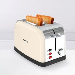 Taurus Brødrister Vintage 2 Skiver, Cream