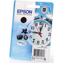 Epson 27XL blækpatron, sort, 1100 s.