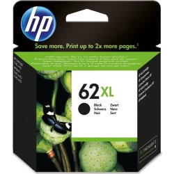 HP no 62XL C2P05AE blækpatron, sort, 600 s.