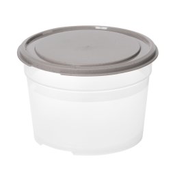 Sustain opbevaringsboks, gråbrun, 0,6L.