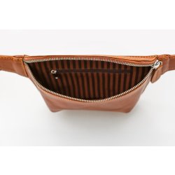 Velorbis Bumbag i Bøffellæder, honey