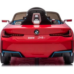 NORDIC PLAY Elbil BMW I4, 4x12V, rød