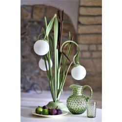 Anna Von Lipa Hobnail Glas, 250ml, olivegreen