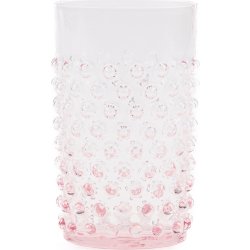 Anna Von Lipa Hobnail Glas, 250ml, rosa