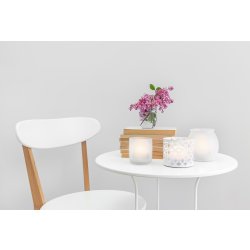 Securit® Amsterdam LED fyrfadslys, 12 stk., hvid