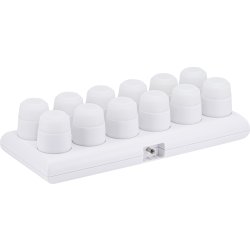 Securit® Amsterdam LED fyrfadslys, 12 stk., multi