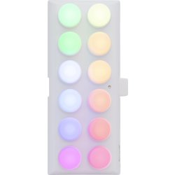 Securit® Amsterdam LED fyrfadslys, 12 stk., multi