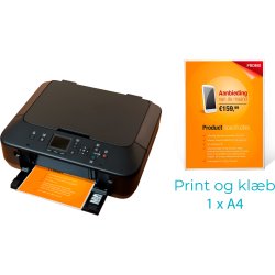 Peleman Print & klæb display | A4 | Hvid
