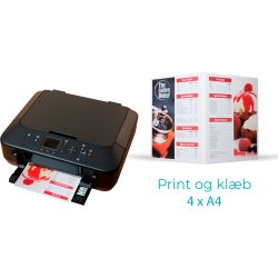 Peleman Print & klæb display | 4xA4/A3+ | Hvid