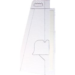 Base til Print & klæb display | A4 | Hvid