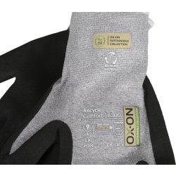 OX-ON Arbejdshandske Recycle Comfort 16300, Str 11