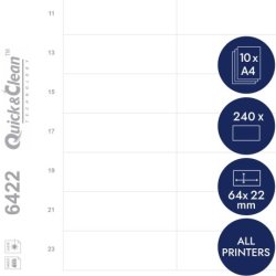 Badgepoint Printbare indstik 64x22mm, til Polar 20