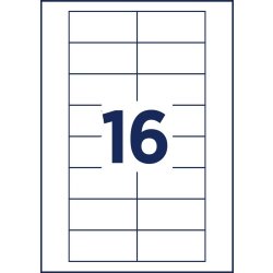 Badgepoint Printbare indstik 74x34mm, til Polar 35