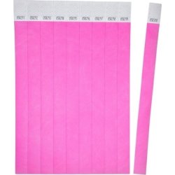 Avery TYVPK-50 Armbånd | pink | 500 stk.| 256x19mm