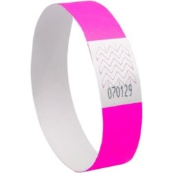 Avery TYVPK-50 Armbånd | pink | 500 stk.| 256x19mm