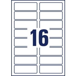 Avery Zweckform L4783-20 Navnebadges, 88,9 x 31 mm