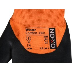 OX-ON Arbejdshandske Winter Comfort 3300, Str 9