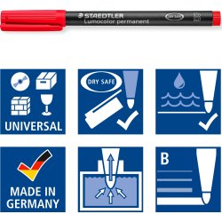Staedtler 314 Permanent Marker | Sort