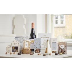 Xocolatl Mellem Gavepakke m. Chokolade & 1 Vin