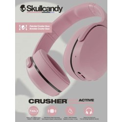 Skullcandy Hovedtelefon Crusher Over-Ear, pink