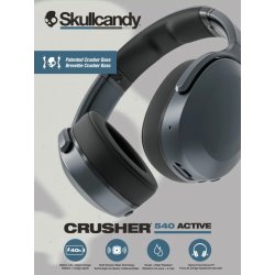 Skullcandy Hovedtelefon Crusher 540 Over-Ear, sort