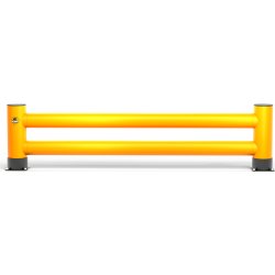 Rack-Mammut påkørselsværn t/reolende,dobbelt,2,5 m