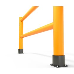 Rack Mammut fodgængerværn, Flex, 2 m